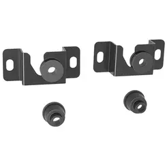Suporte  Elg Universal Fixo de parede Para Tvs de 14" a 84" ate 100Kg Preto