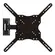 Suporte Elg FULL40 Articulado de Parede Para Tvs de 26" a 65" Ate 30kg Preto