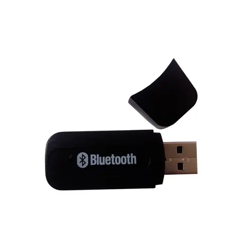 Adaptador USB 2em1 Bluetooth Preto