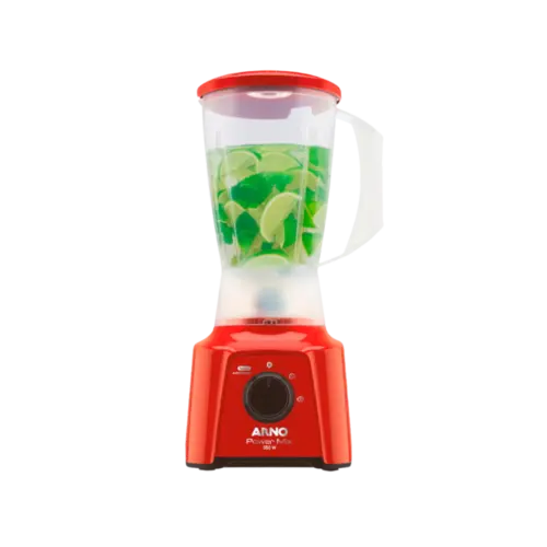 Liquidificador Arno Power Mix 550W 2 Litros 2 Velocidades Vermelho