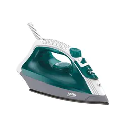 Ferro de passar Arno Steamgliss a Vapor Eletrico Base Antiaderente Verde