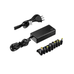 Carregador Notebook Multilaser CB082 Compacto 65W Automatico 10 Conectores