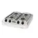 Fogao de Mesa Esmaltec Laguna 4027 4 Bocas Botoes Removiveis 2 Queimadores Familia