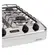 Fogao de Mesa Esmaltec Laguna 4027 4 Bocas Botoes Removiveis 2 Queimadores Familia
