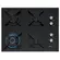 Cooktop Fischer TC Infinity 4 Bocas Gas Mesa de Vidro Acendimento Superautomatico Preto Bivolt