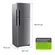 Refrigerador Consul 386 Litros Frost Free 2 Portas Altura Flex Inox 127V