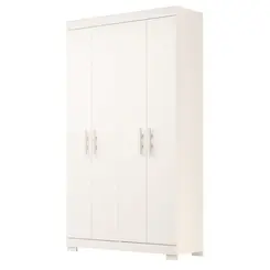 Roupeiro ACP Lana Prime 4 Portas 2 Gavetas Internas Branco