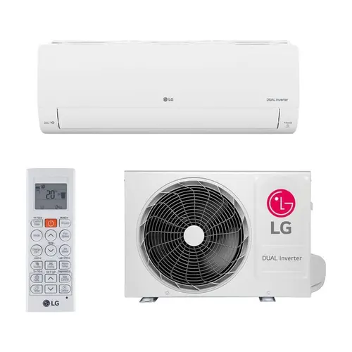 Ar Condicionado Split 12000 Btus LG Dual Inverter Voice Frio IA Wi-Fi Integrado Branco 220V