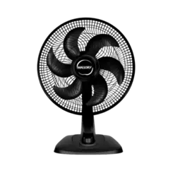 Ventilador Mallory Turbo Fresh 40cm 6 Pas 3 Velocidades Preto