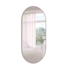 Espelheira Cimol Jade Oval Off White