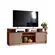 Rack Bancada Orlando 1.8 Mobler Grigio Fosco/Cinamomo Mel