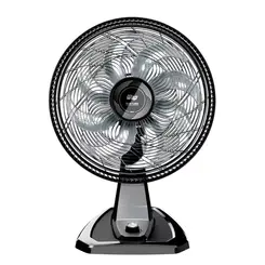 Ventilador de Parede Wap Flow FW009218 50Cm 2 em 1 Preto e Cinza 127V