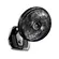 Ventilador de Parede Wap Flow FW009218 50Cm  2 em 1 Preto e Cinza 127V