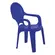Cadeira Infantil Tramontina Catty Em Polipropileno Azul Estampado