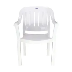 Cadeira Tramontina 92238010 Miami com Encosto Horizontal em Polipropileno Branco