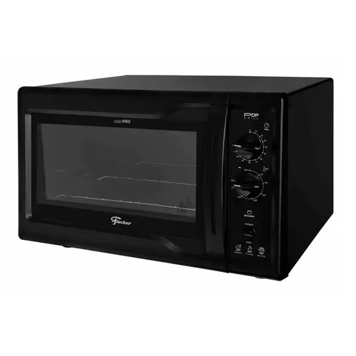 Forno Eletrico de Bancada Fischer Pop Grill 44 Litros Preto 127V