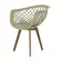 Cadeira Serbin Web Wood Fendi