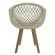Cadeira Serbin Web Wood Fendi