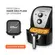 Fritadeira Mondial AFN-60-BI Air Fryer 6 Litros com Controle de Temperatura Preta
