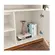 Rack Bancada Montana 1.88 Mobler Para TV Ate 75" Polegadas Perola Metalizado Cinamomo Mel
