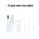 Smartphone Samsung Galaxy A06 Com Tela 6.7" 128GB/4GB Octa Core Android Branco