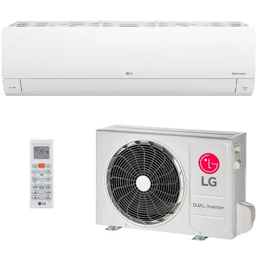 Ar Condicionado Split LG 19.000 BTUs Inverter Dual Voice Frio Wi-fi Turbo Branco 220V