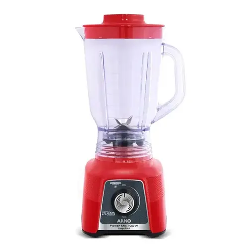 Liquidificador Arno Power Mix 700W 1,4 Litros Confort 15 Velocidades Vermelho 127V