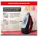 Ferro De Passar a Vapor Arno Ultragliss Base Durilium Airglide Vinho 127V