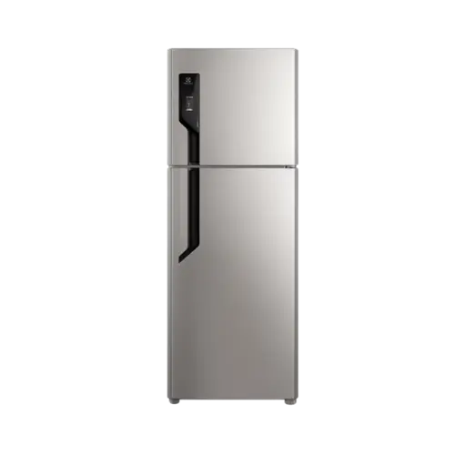 Refrigerador Electrolux 480 Litros Frost Free Efficient Duas Portas Inox Look 127V