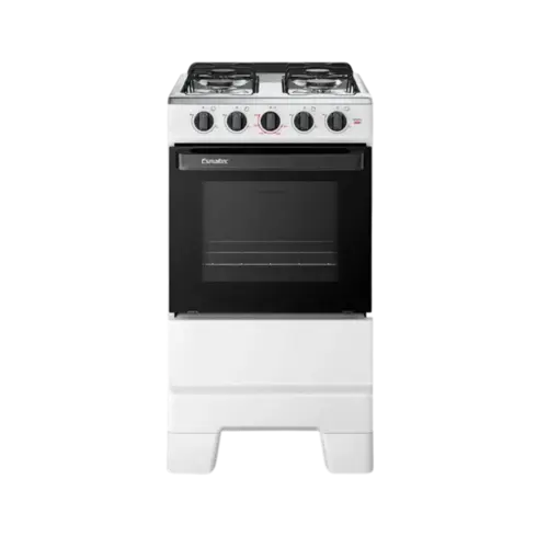 Fogao Esmaltec  Ideal Pop 4 Bocas Mesa em Inox com Acendimento Manual Branco