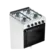 Fogao Esmaltec  Ideal Pop 4 Bocas Mesa em Inox com Acendimento Manual Branco