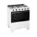Fogao Esmaltec Idea Pop 5 Bocas Mesa Em Inox Acendimento Manual Branco