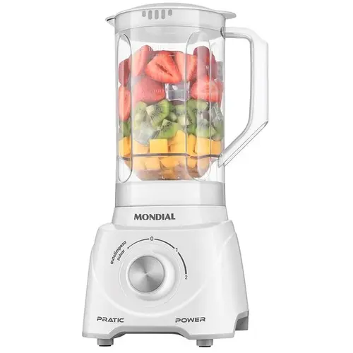 Liquidificador Mondial Pratic Power Branco 127V