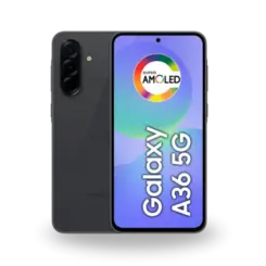 Smartphone Samsung Galaxy A36 5G 256GB Tela 6.7" Camera 12.0MP 8GB RAM Preto