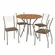Conjunto Kappesberg CMC983NK-A059 Com 4 cadeiras Niquel