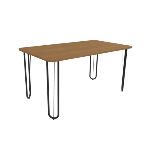 Mesa Jantar Kappesberg Retangular M084PRF F160 25mm 160x90cm Canela