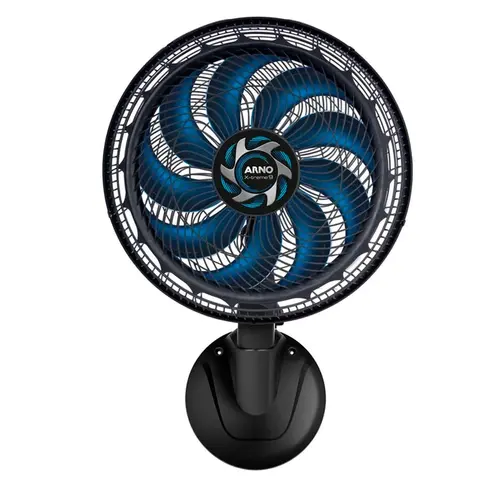 Ventilador Parede Arno VE9P X-Treme 9 40CM Preto e Azul Escuro 127V