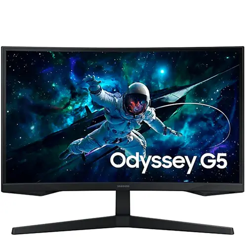 Monitor Odyssey G5 27" Samsung LS27CG552ELMZD QHD 165Hz HDMI 2.0 Preto