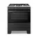 Fogao Esmaltec F5ISP Ideal Pop 5 Bocas Piso Mesa Inox Com Acendimento Manual Preto