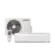 Ar condicionado Split Samsung 24.000 BTUs Inverter WindFree AI Frio Monofasico Branco 220V