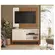 Rack Com Painel Wood 1.2 Mobler Perola Metalizado Cinamomo Mel