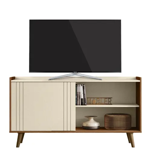 Rack Bancada  Austin 1.36 Mobler Para TV Ate 60"