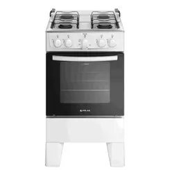 Fogao Piso Atlas 4 Bocas 300001765 Acendimento Manual Branco