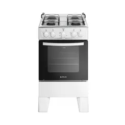 Fogao Piso Atlas Milao Plus 4 Bocas Acendimento Automatico Branco Bivolt