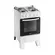 Fogao Piso Atlas Milao Plus  4 Bocas Acendimento Automatico Branco Bivolt