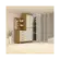 Roupeiro ACP Melissa 2 Portas 4 Gavetas 100% MDF Cinamomo Off White