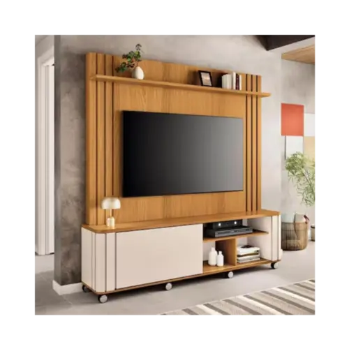 Home Painel Trinus 1.8 HB Moveis Para Tv Ate 70" Cinamomo Off White
