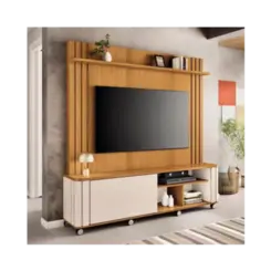Home Painel Trinus 1.8 HB Moveis Para Tv Ate 70" Cinamomo Off White