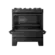 Fogao Esmaltec Ideal Top Glass 5 Bocas Com Mesa De Vidro e Acendimento Automatico Preto Bivolt