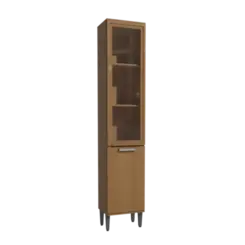 Cristaleira Kappesberg T725CN 2 Portas  Vidro Canela